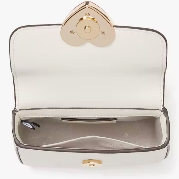 Kate Spade Heart Hardware Micro Flap Crossbody - Picture 4 of 5